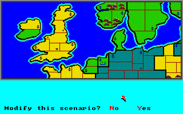 Storm Across Europe screenshot 4 for Amiga